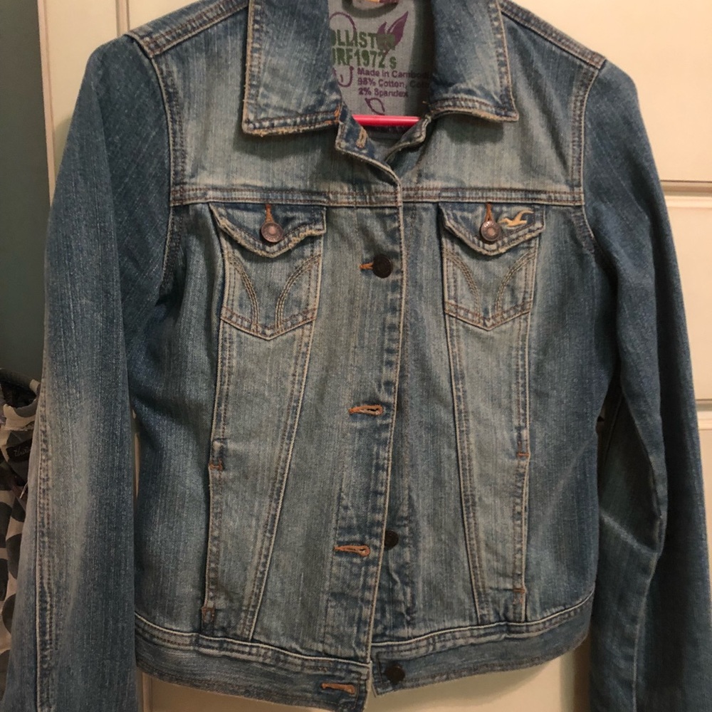 Hollister jean jacket